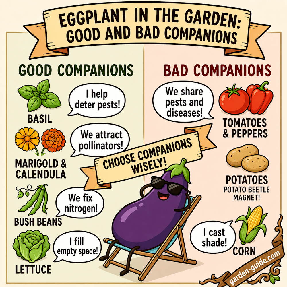 Best Companion Plants for Eggplant