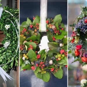 Craft a Christmas Wreath with Natural Plants