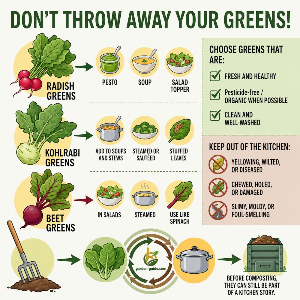 Don’t Throw Away the Greens!