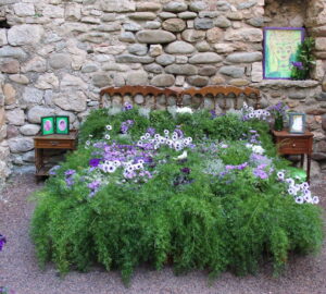 When a Flower Bed Becomes an Actual Bed