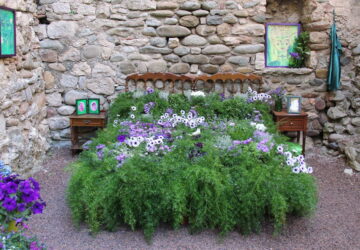 When a Flower Bed Becomes an Actual Bed