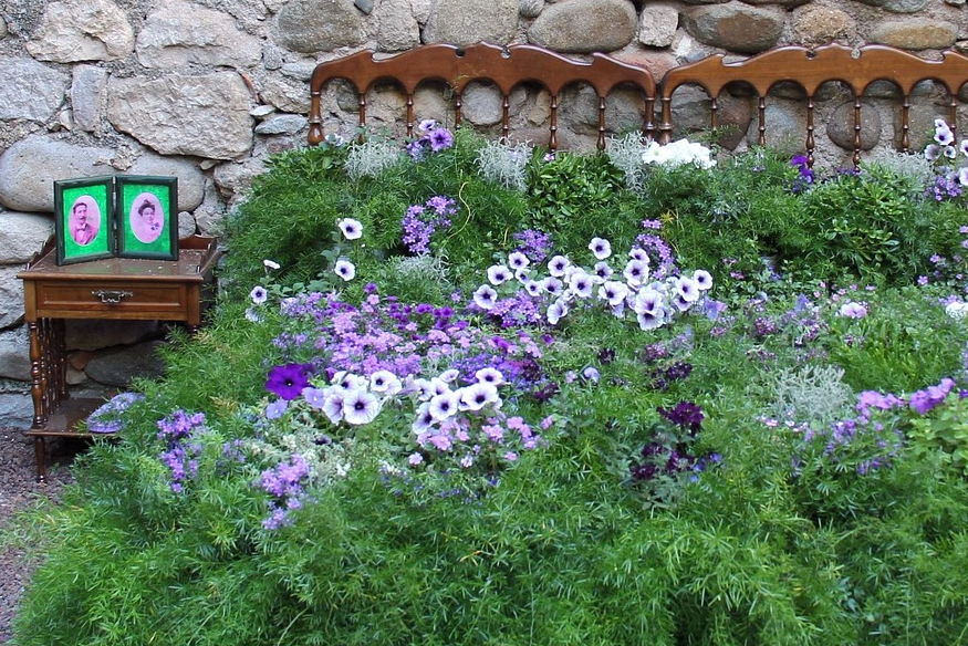 When a Flower Bed Becomes an Actual Bed