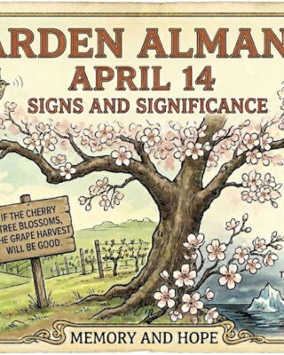 Garden Almanac for April 14