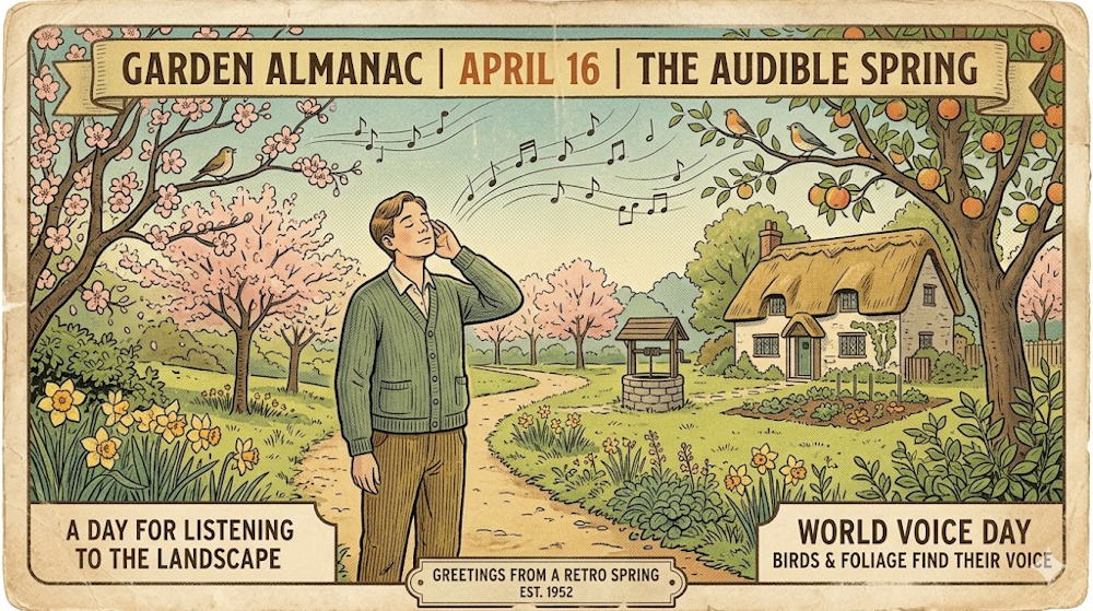 Garden Almanac for April 16