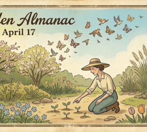 Garden Almanac for April 17