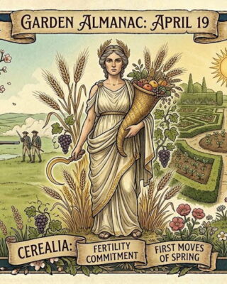 Garden Almanac for April 19