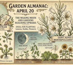 Garden Almanac for April 20
