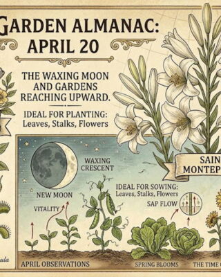 Garden Almanac for April 20