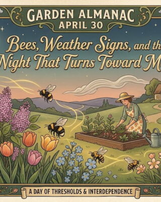 Garden Almanac for April 30