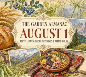 Garden Almanac for August 1