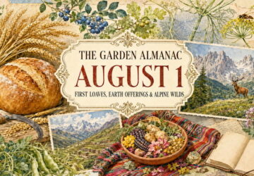 Garden Almanac for August 1