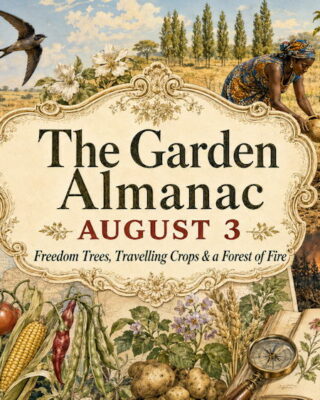 Garden Almanac for August 3