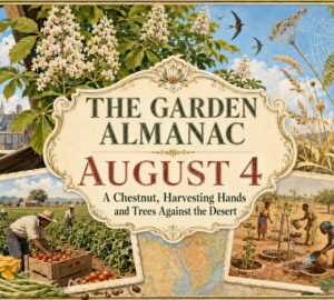 Garden Almanac for August 4