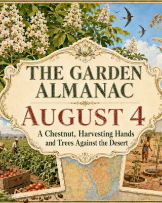 Garden Almanac for August 4