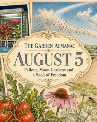 Garden Almanac for August 5