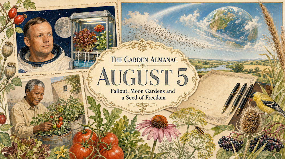 Garden Almanac for August 5