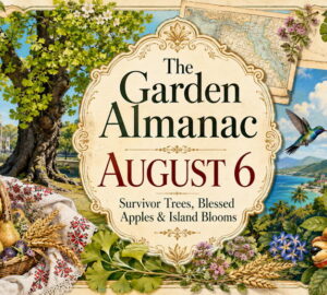 Garden Almanac for August 6