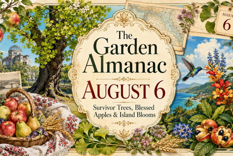 Garden Almanac for August 6