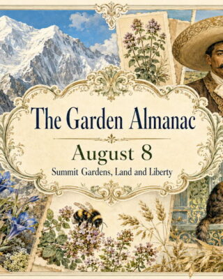 Garden Almanac for August 8