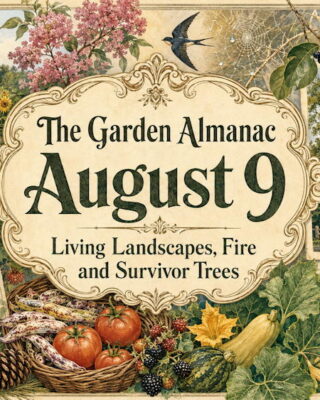 Garden Almanac for August 9