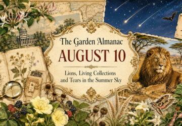 Garden Almanac for August 10