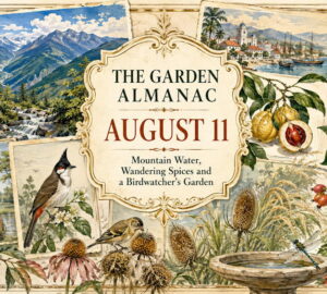 Garden Almanac for August 11