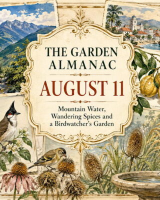 Garden Almanac for August 11