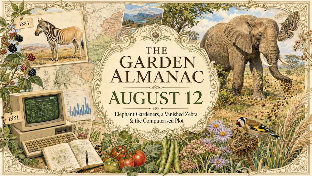 Garden Almanac for August 12