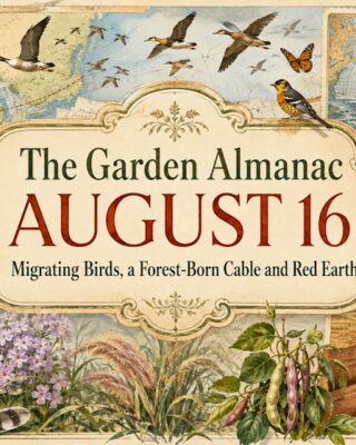 Garden Almanac for August 16