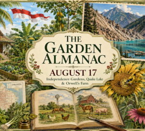 Garden Almanac for August 17