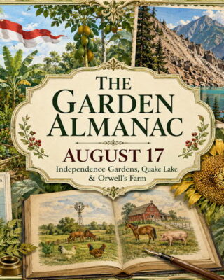 Garden Almanac for August 17