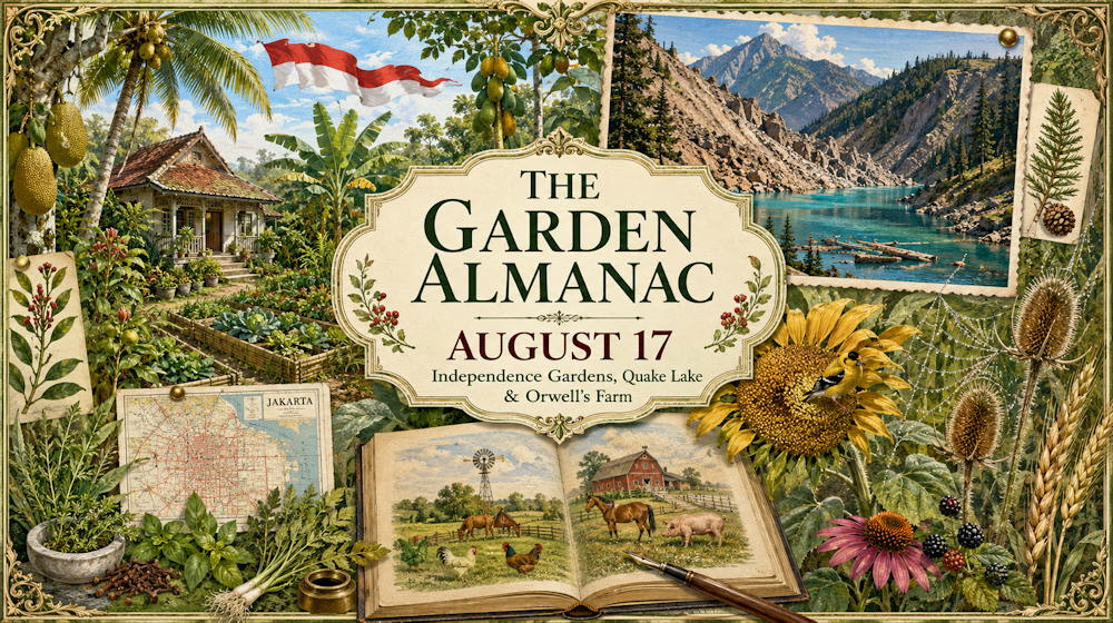 Garden Almanac for August 17