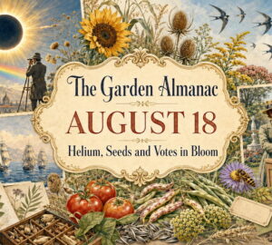 Garden Almanac for August 18