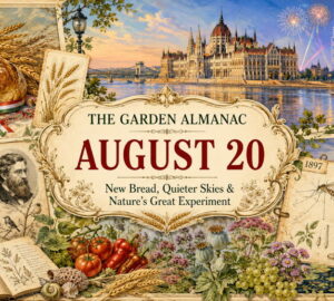 Garden Almanac for August 20