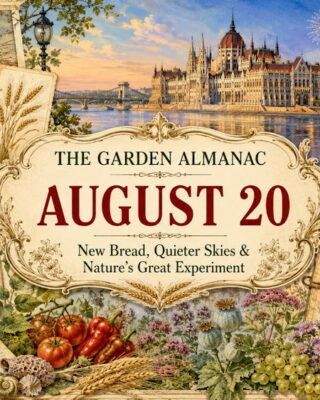 Garden Almanac for August 20