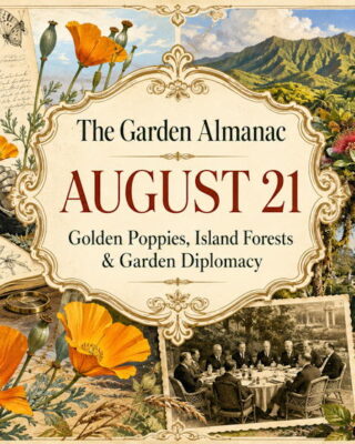 Garden Almanac for August 21