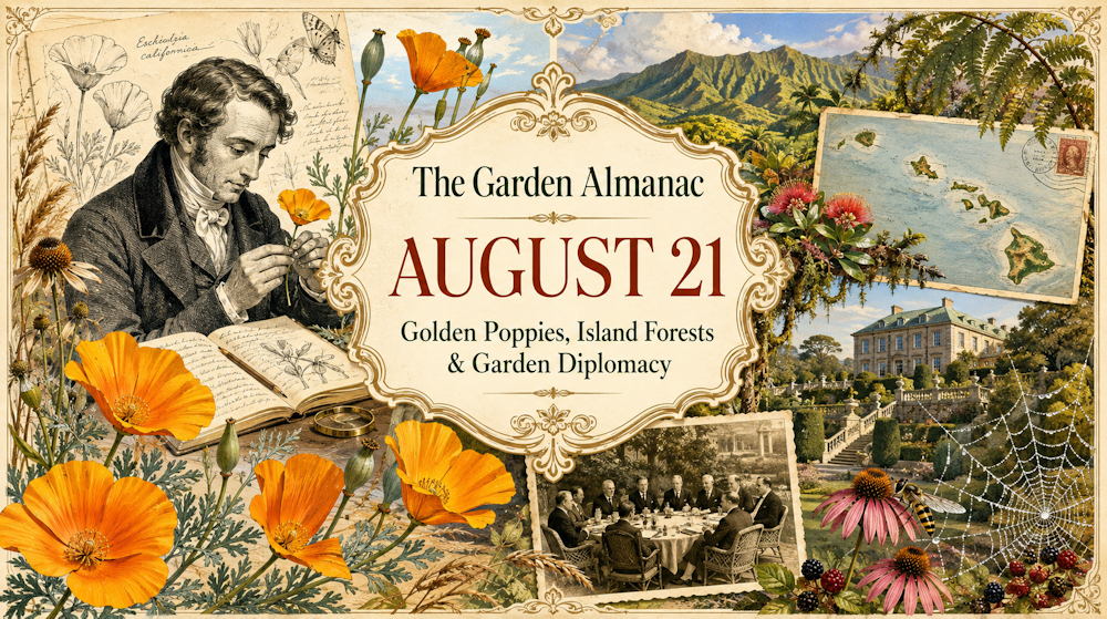 Garden Almanac for August 21