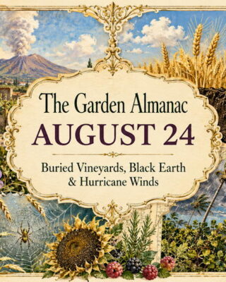 Garden Almanac for August 24