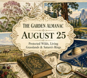 Garden Almanac for August 25