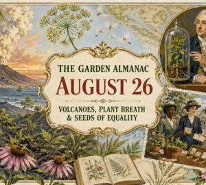 Garden Almanac for August 26