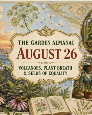 Garden Almanac for August 26