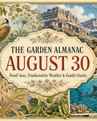 Garden Almanac for August 30