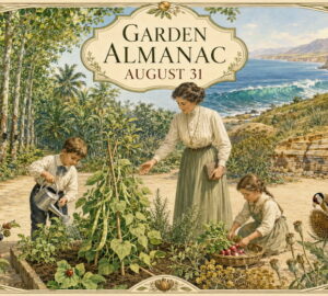 Garden Almanac for August 31