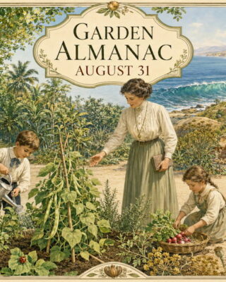 Garden Almanac for August 31