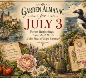 Garden Almanac for July 3