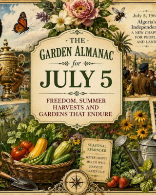 Garden Almanac for July 5