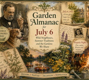 Garden Almanac for July 6