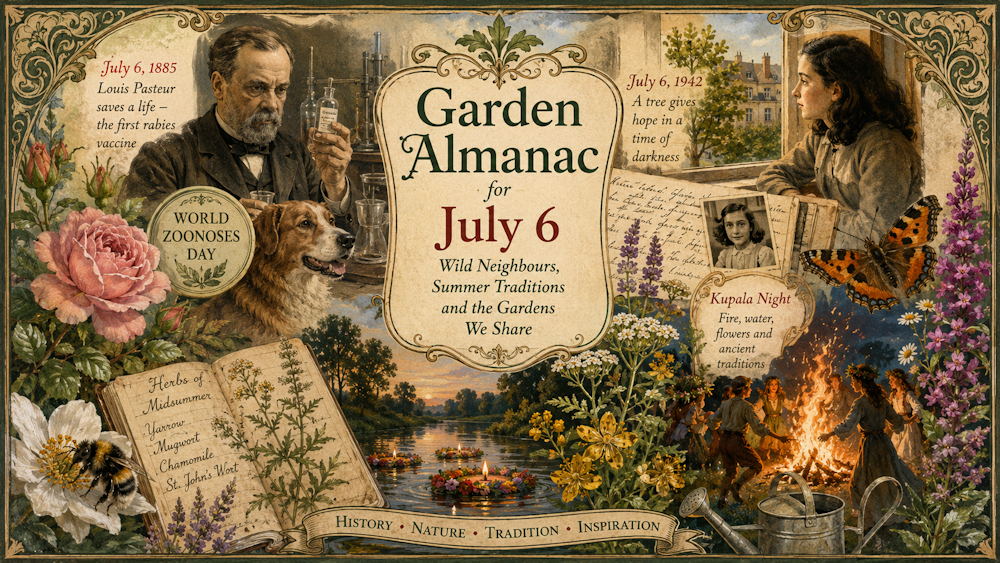 Garden Almanac for July 6