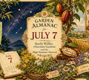 Garden Almanac for July 7