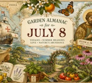 Garden Almanac for July 8: Voyages, Summer Meadows and the Living Map of Nature